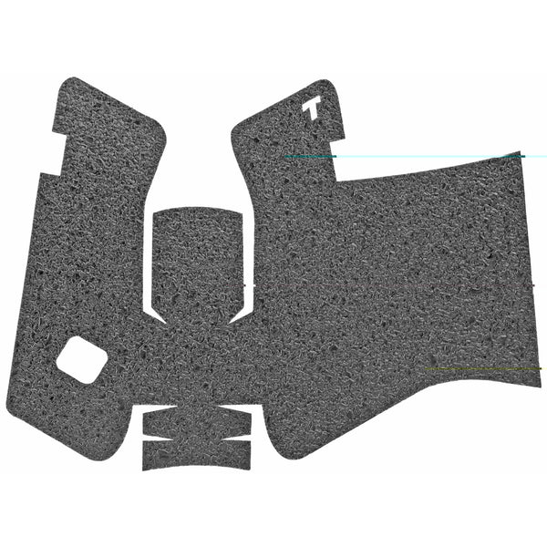 Grip For Glock 17 Gen5 Rubber Mdbk