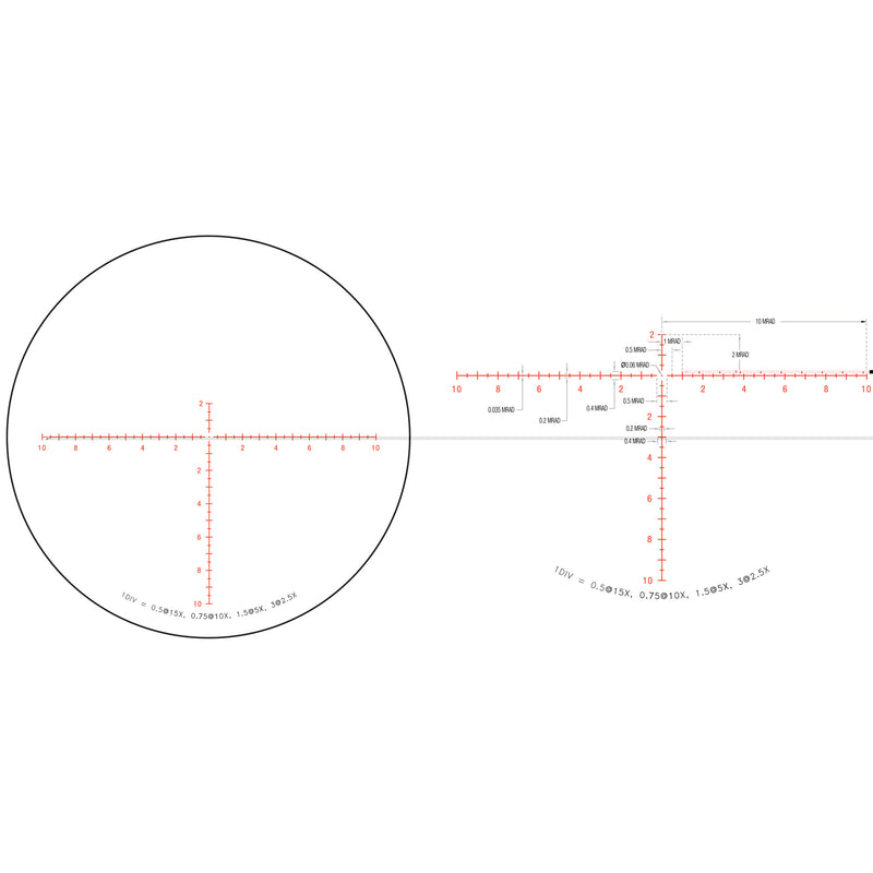 Trijicon Credo 2.5-15x42 Sfp Mrad Rd