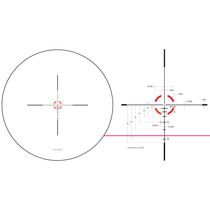 Trijicon Credo 1-6x24 Sfp Bdc