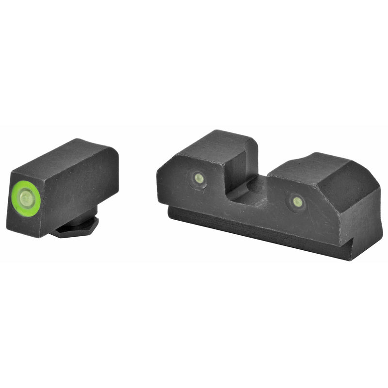 X Small R3D Sight For Glock Small Frame Green