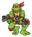 Tmnt // T-Shirt & Sticker Pack Bundle