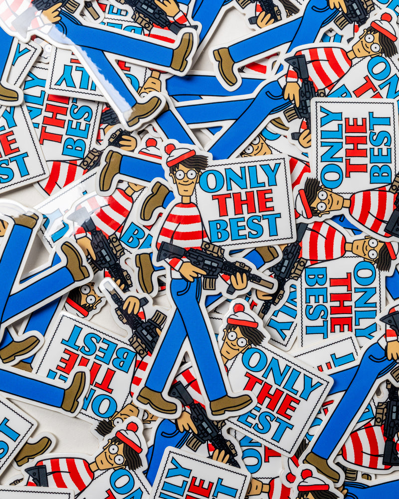 Waldo - Vinyl Sticker