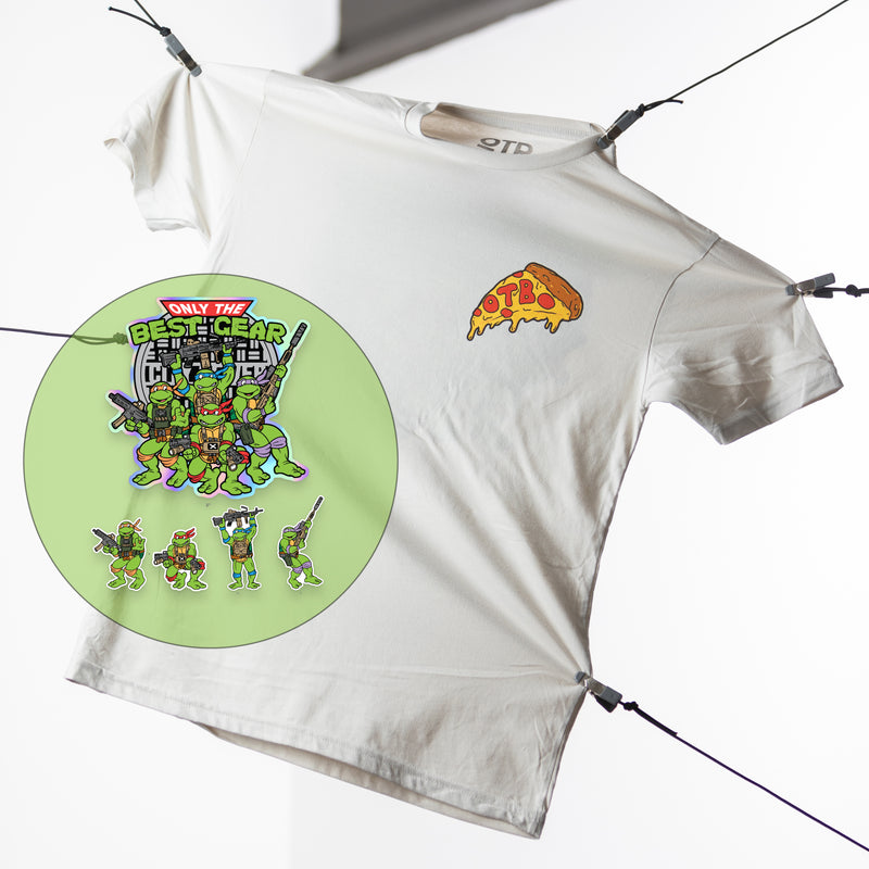 TMNT // T-Shirt & Sticker Pack Bundle
