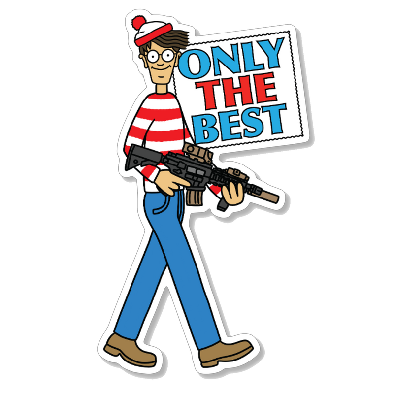 Waldo - Vinyl Sticker